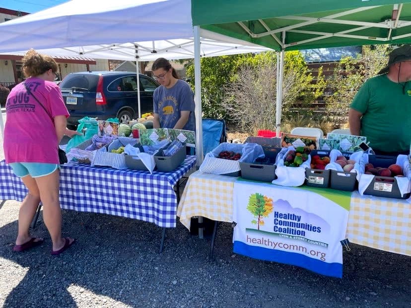 Booths at Dayton Farmers Market