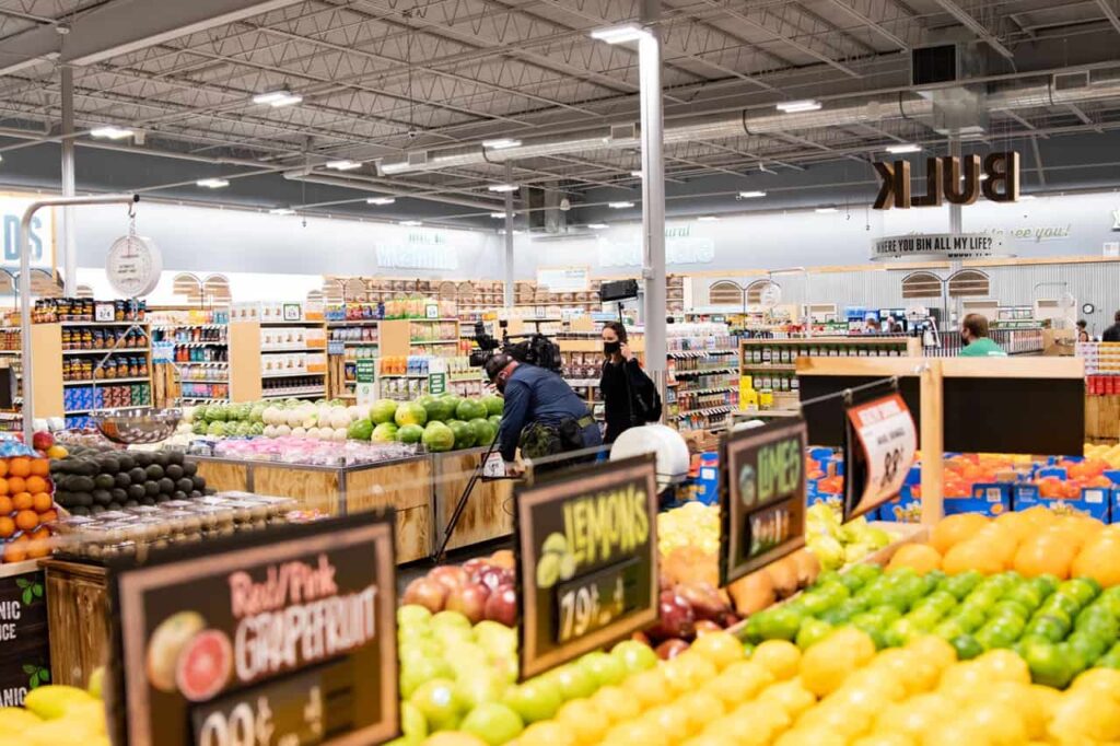 Shopping Shelfs at Reno Public Market